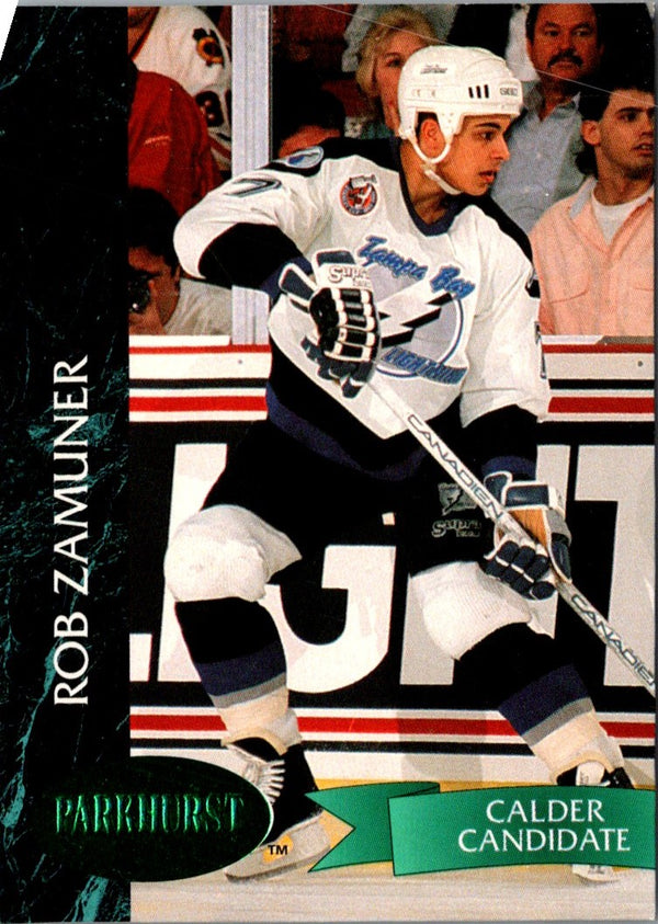 1992 Parkhurst Rob Zamuner #171 Rookie