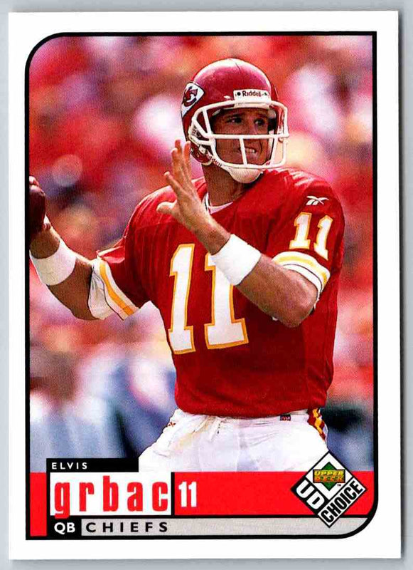 1995 Upper Deck Elvis Grbac #89