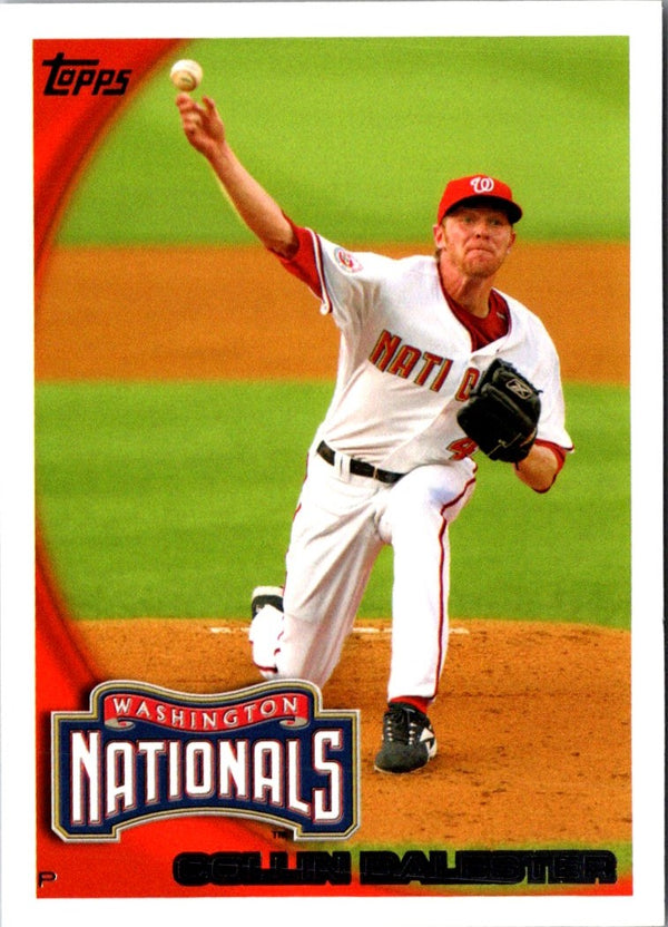 2010 Topps Collin Balester #654