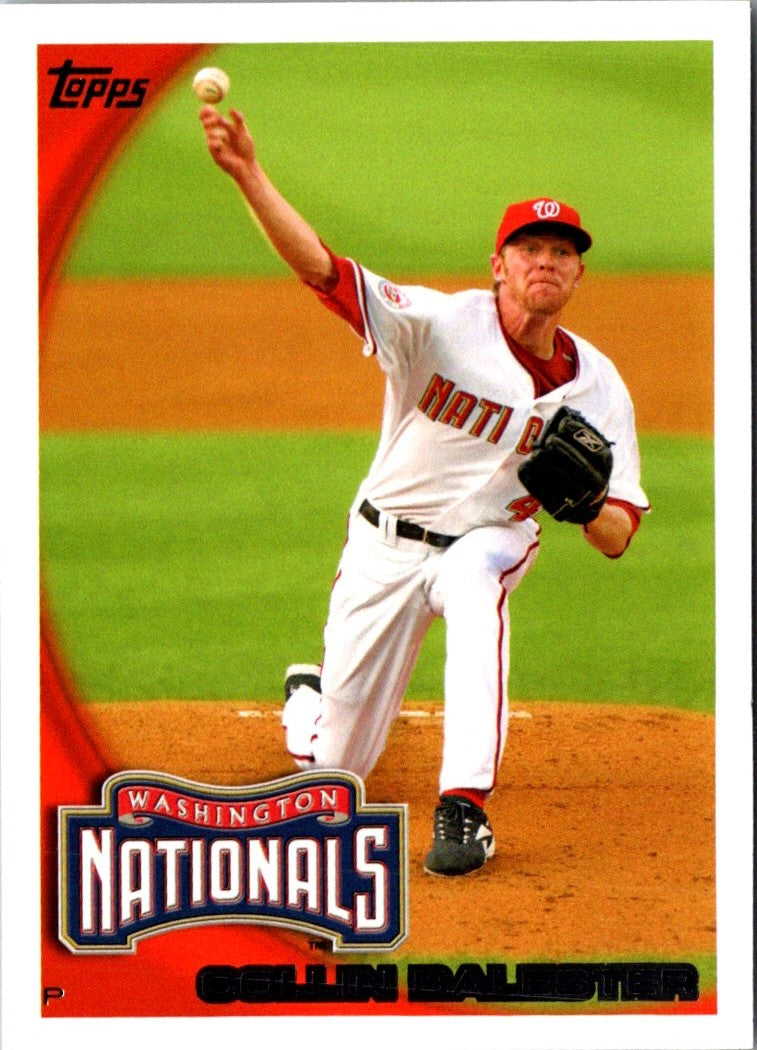 2010 Topps Collin Balester