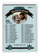 1991 Donruss Diamond Kings Checklist 1-27