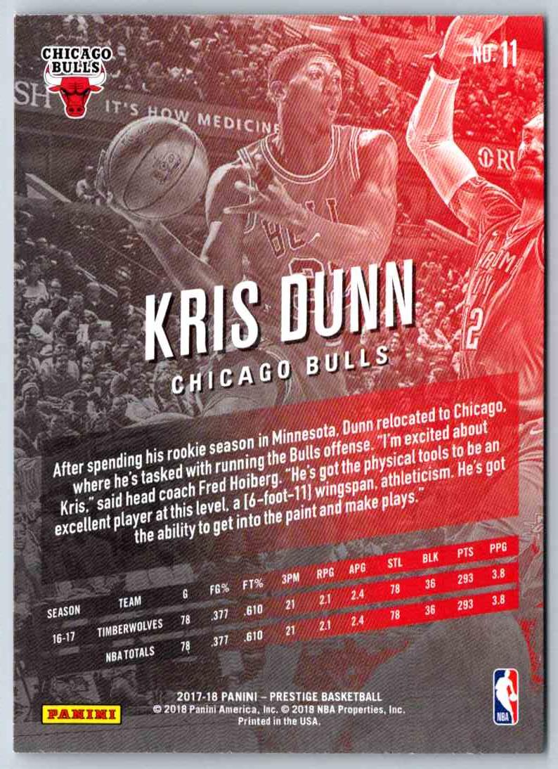 2017 Prestige Kris Dunn