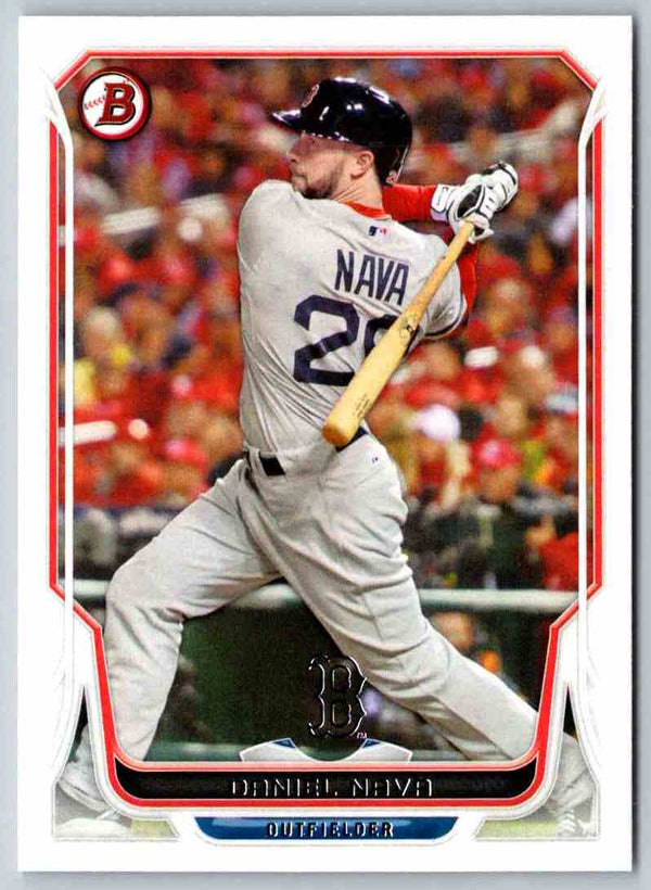 2014 Bowman Daniel Nava #95