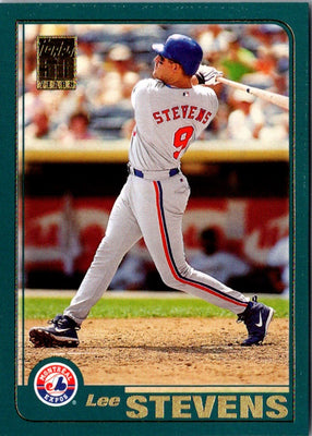 2001 Topps Lee Stevens #108