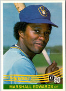 1984 Donruss Marshall Edwards