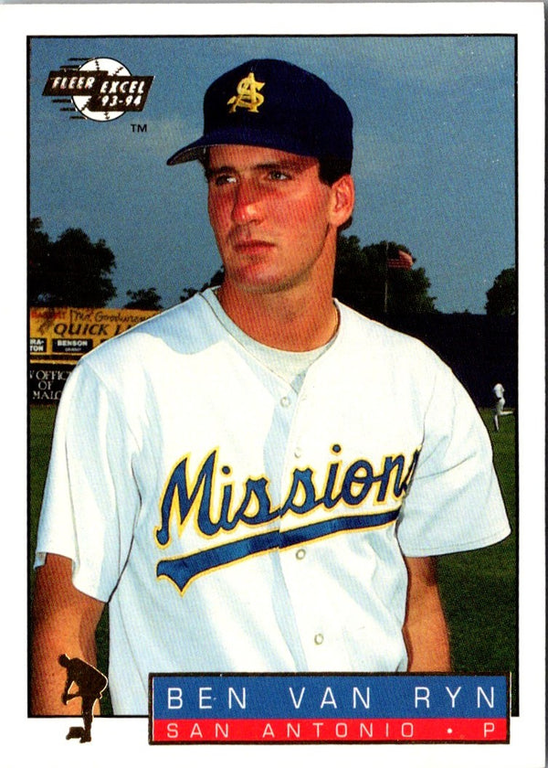 1993 Fleer Excel Ben Van Ryn #220