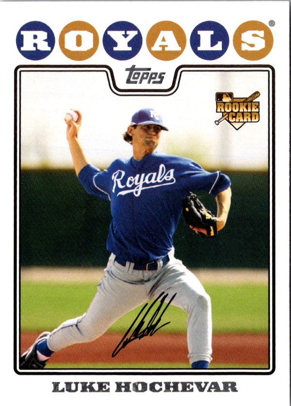 2008 Topps Luke Hochevar #149 Rookie