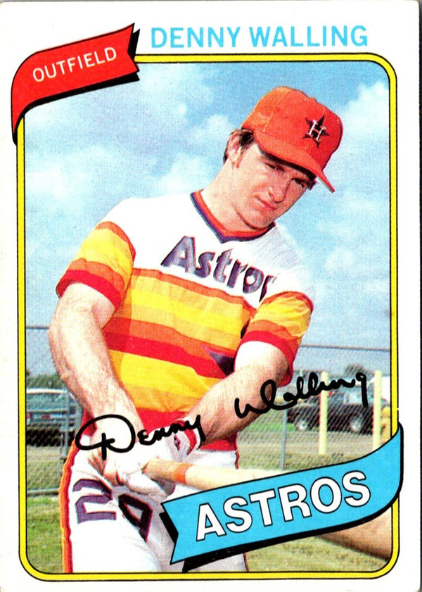 1980 Topps Denny Walling #306