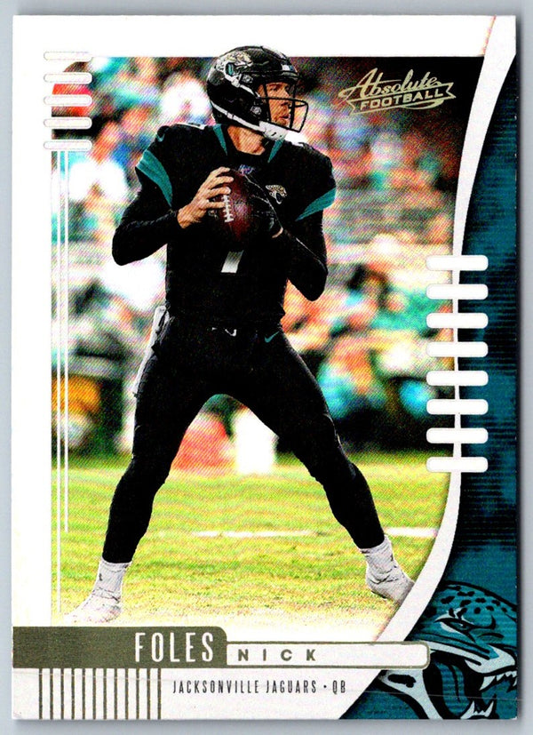 2019 Panini Absolute Nick Foles #35