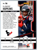 2018 Panini Playoff DeAndre Hopkins #78