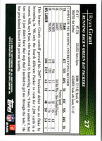 2008 Topps Letterman Superfractors Ryan Grant #27