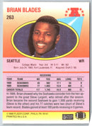 1990 Fleer Brian Blades