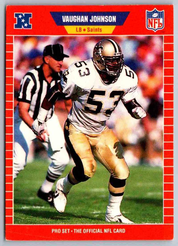 1989 NFL Proset Vaughan Johnson #469