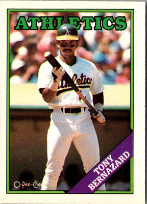 1988 O-Pee-Chee Tony Bernazard #122