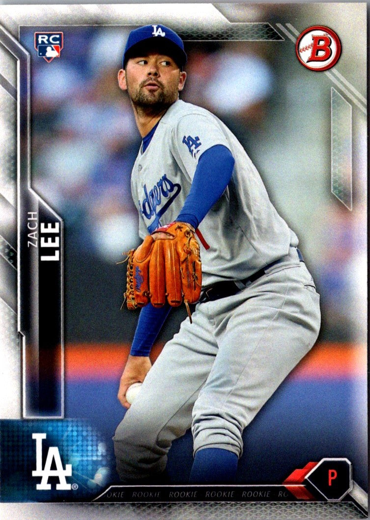 2016 Bowman Zach Lee