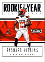2016 Panini Contenders Rookie of the Year Rashard Higgins #29