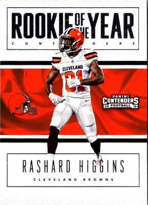 2016 Panini Contenders Rookie of the Year Rashard Higgins #29