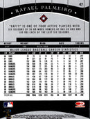 2001 Donruss Classics Rafael Palmeiro