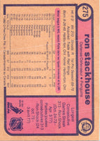 1982 O-Pee-Chee Ron Stackhouse #275