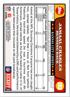 2008 Topps Kickoff Jamaal Charles #182 Rookie