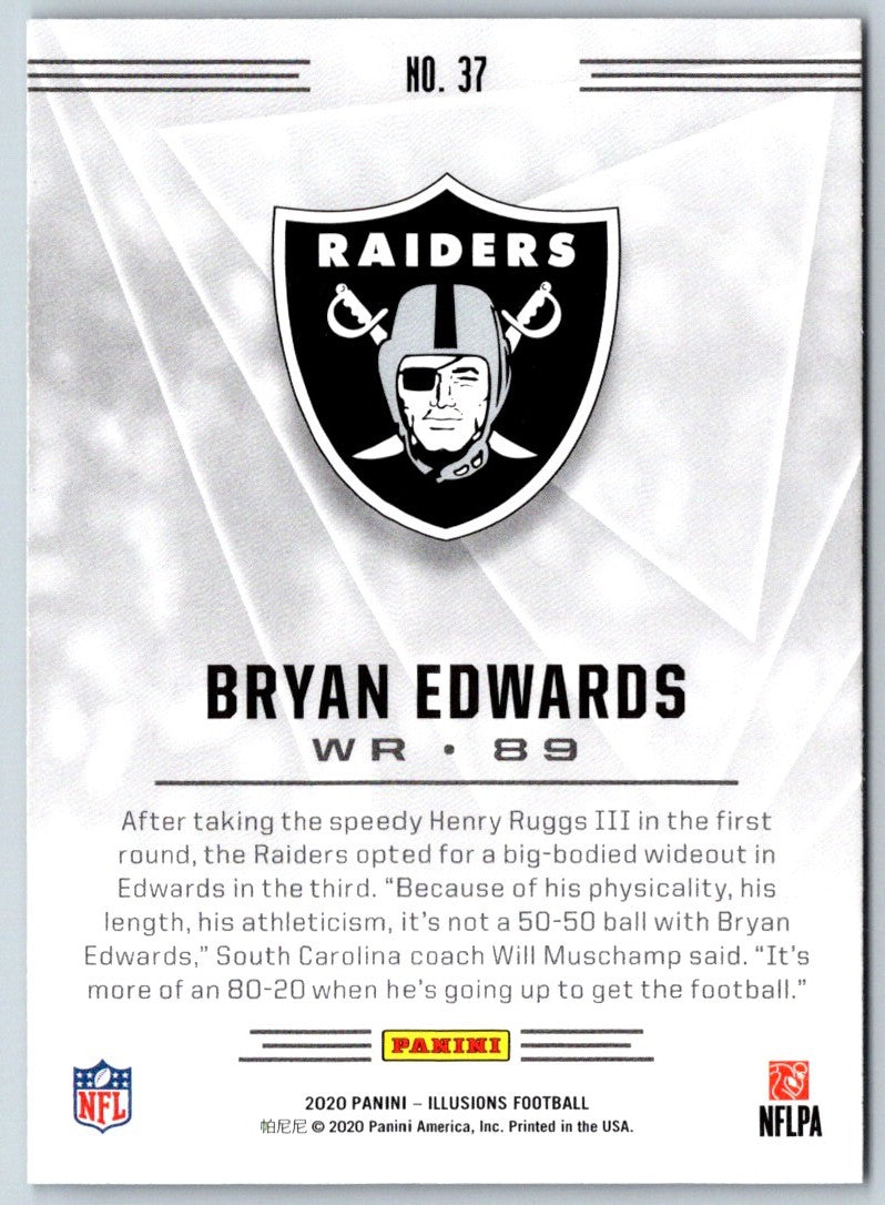 2020 Panini Illusions Bryan Edwards