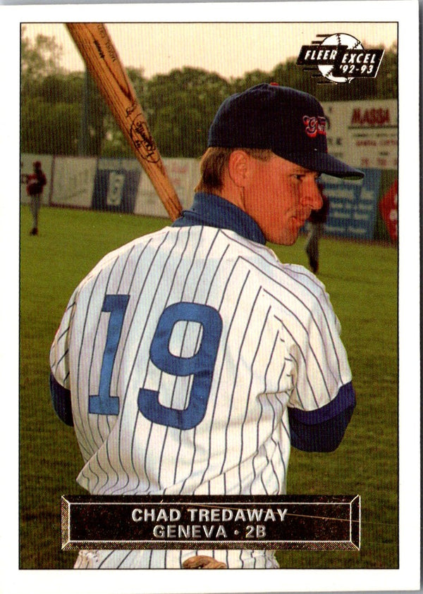 1992 Fleer Excel Chad Tredaway #13