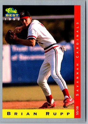 1993 Classic Best Brian Rupp #115
