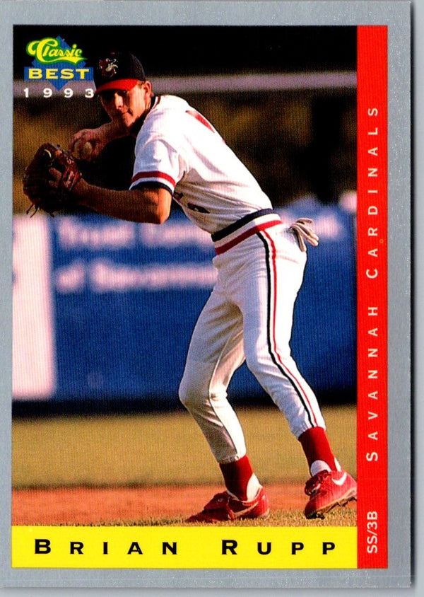 1993 Classic Best Brian Rupp #115