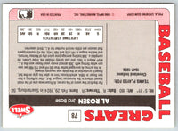 1991 Swell Baseball Greats Al Rosen #78