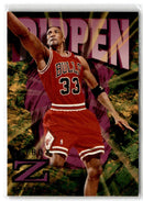 1996 SkyBox Premium NBA Pick-Up Game Sweepstakes Stickers Chicago Bulls
