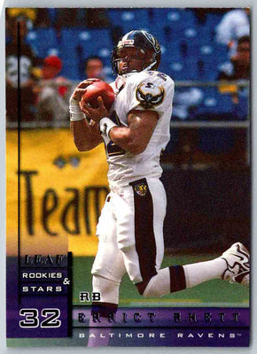 1998 Leaf Rookies And Stars Errict Rhett #42