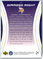 1999 Upper Deck Black Diamond Randall Cunningham #DM8