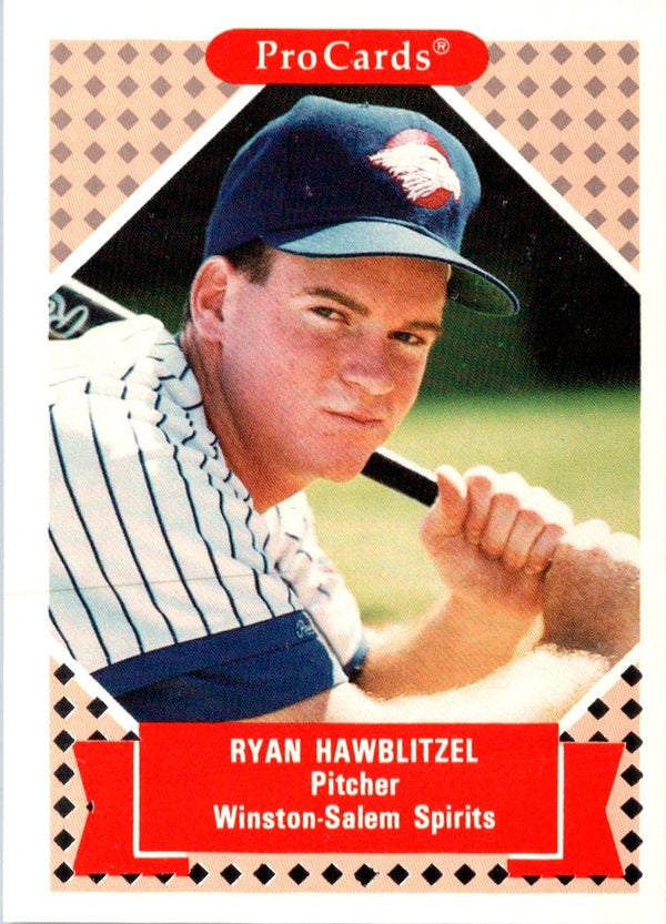 1991 ProCards Ryan Hawblitzel #205
