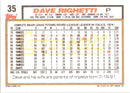 1992 Topps Dave Righetti