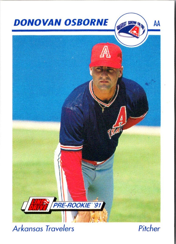 1991 Line Drive AA Donovan Osborne #40