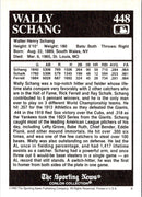 1992 Conlon Collection TSN Wally Schang