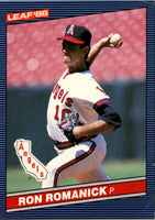 1986 Leaf Ron Romanick #81