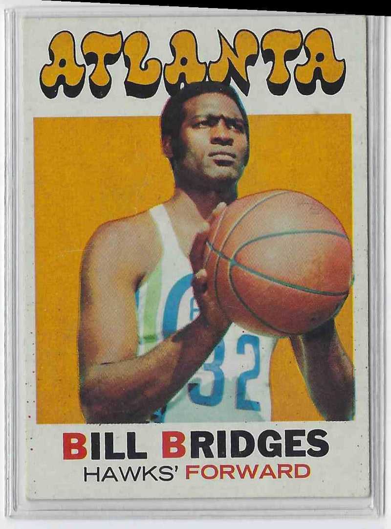 1972 Topps Bill Bridges