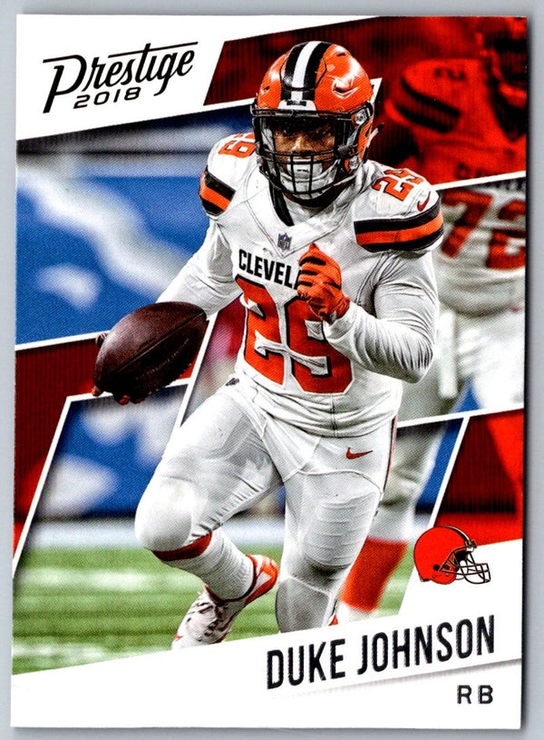 2018 Panini Prestige Xtra Points Blue Duke Johnson #21