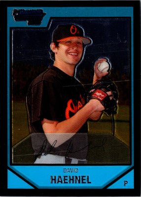 2007 Bowman Chrome Prospects David Haehnel #BC30