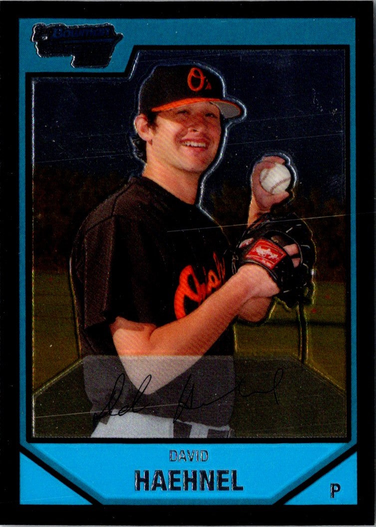 2007 Bowman Chrome Prospects David Haehnel