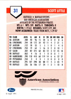 1991 Line Drive AAA Scott Little #31