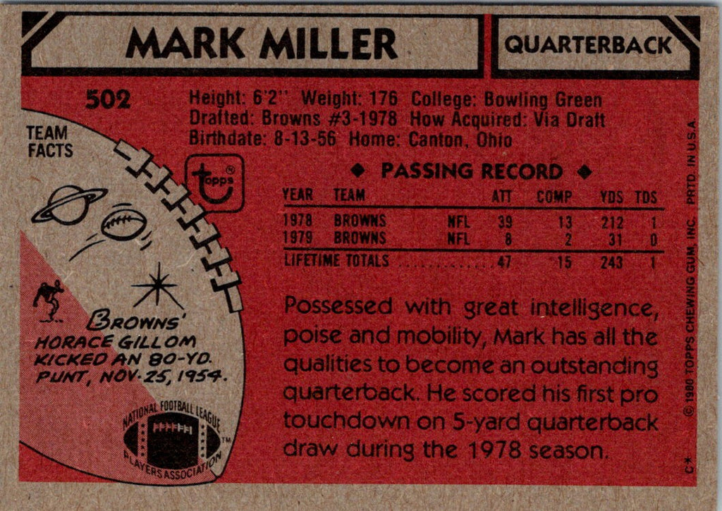 1980 Topps 1979 Interception Leaders - Mike Reinfeldt / Lemar Parrish