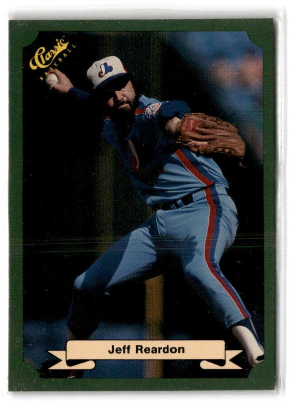 1987 Classic Game Jeff Reardon #94