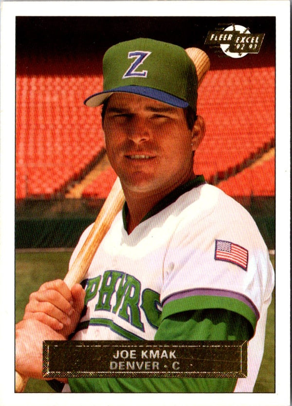 1992 Fleer Excel Joe Kmak #190