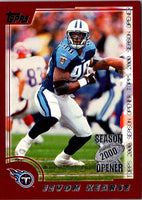 2000 Topps Season Opener Jevon Kearse #78