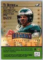 1997 Topps Finest Football Ty Detmer #15