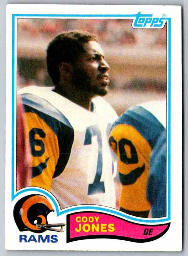 1982 Topps Cody Jones #381