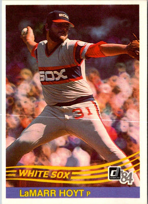 1984 Donruss LaMarr Hoyt #488