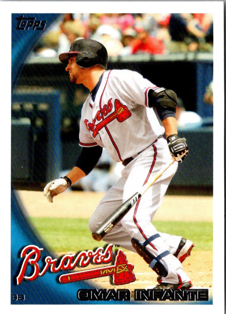 2010 Topps Update Omar Infante